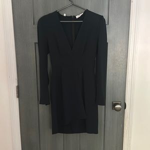 A.L.C. | Navy, Beautiful fit, long sleeved, deep V neck mini dress